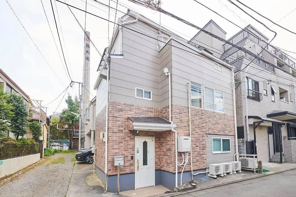 上落合ハウス Kamiochiai House Lägenhet Tokyo prefektur